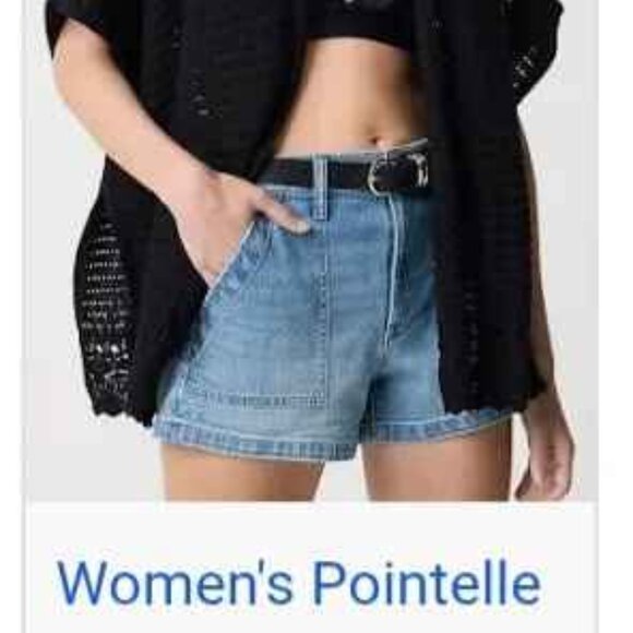 J. Crew Pointelle Open Face Short Sleeve Wrap / Cardigan, One Size - Picture 5 of 5